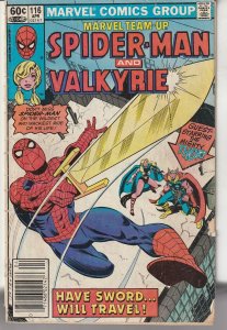 Marvel Team-Up #116 (1982)  Spiderman, Valkyrie, and Thor