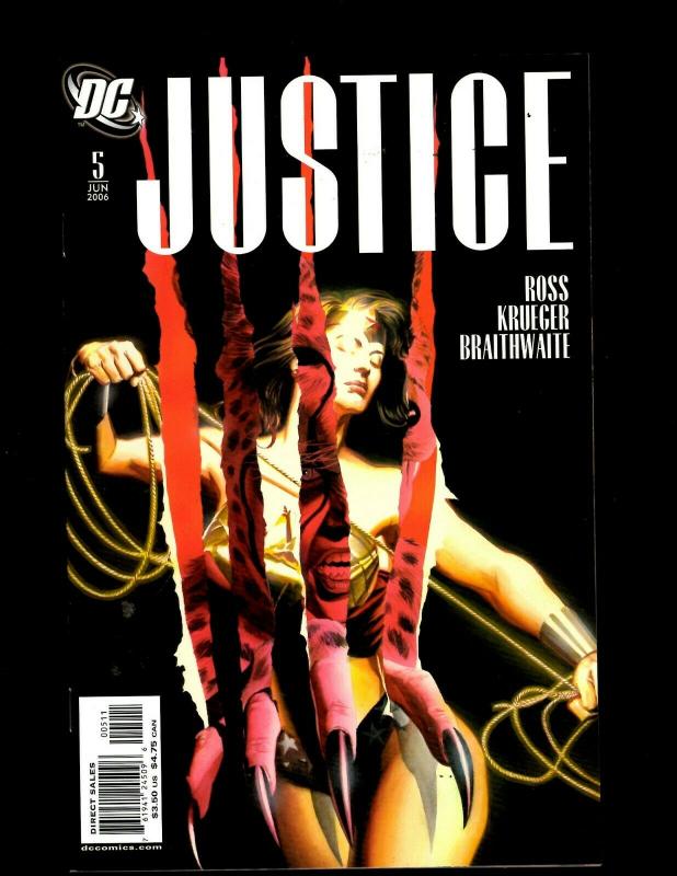 Lot of 12 Justice DC Comic Books #1 2 3 4 5 6 7 8 9 10 11 12 SM16