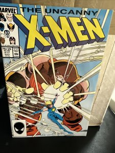 Uncanny X-Men, The #217 (Newsstand) Marvel | Juggernaut vs Dazzler A1
