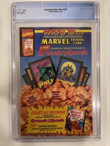 Amazing Spider-Man #379 (1993) CGC 8.0  White Pgs. Bagley Carnage - Venom