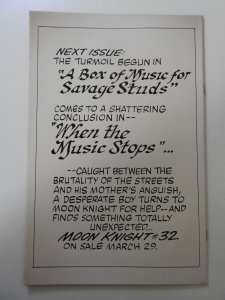 Moon Knight #31 (1983) VG+ Condition rust on staples