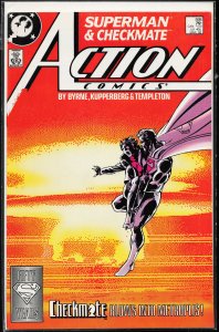 Action Comics #598 Direct Edition (1988) Checkmate