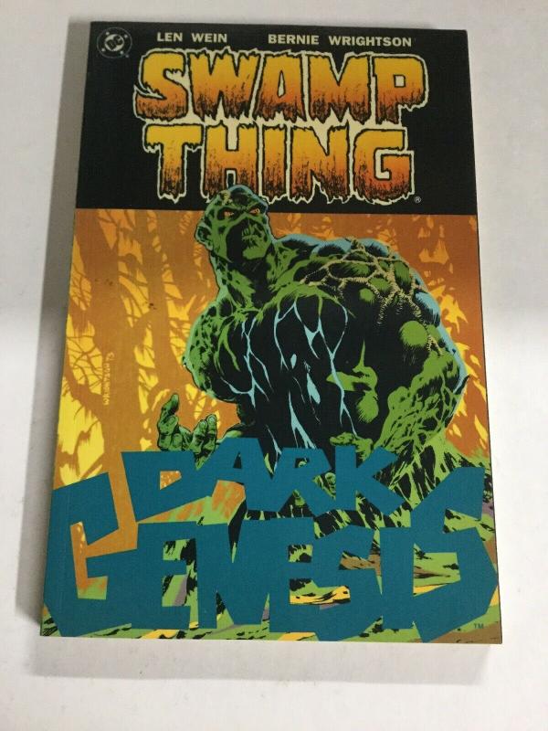 Swamp Thing Dark Genesis Nm Near Mint DC Comics SC TPB