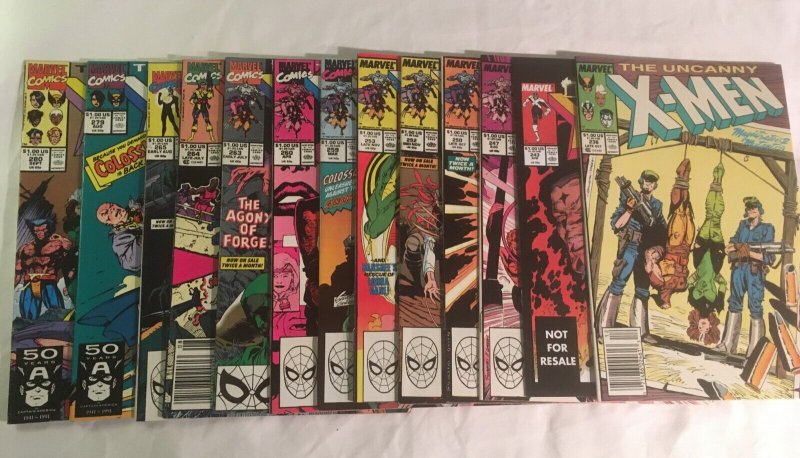 THE UNCANNY X-MEN Thirty-Eight Issues from #174 through #303