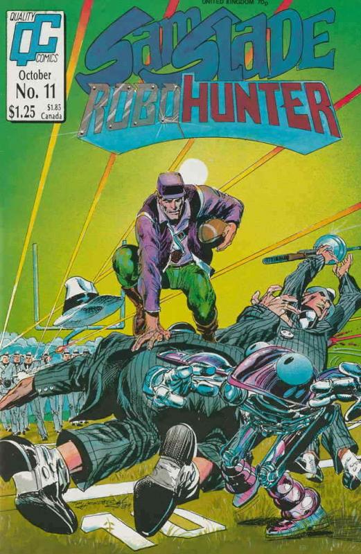 Sam Slade, Robo-Hunter #11 VF; Fleetway Quality | save on shipping - details ins 