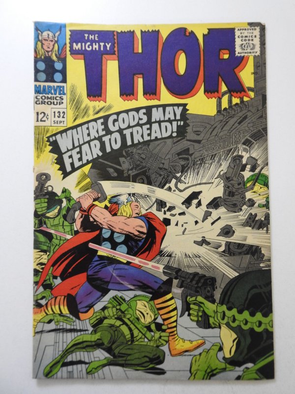 Thor #132 (1966) Sharp VG+ Condition!