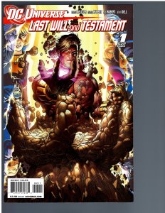 DC Universe: Last Will and Testament #1 (2008)