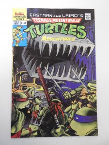 Teenage Mutant Ninja Turtles Adventures #2 (1989) FN+ Condition! Signed no cert