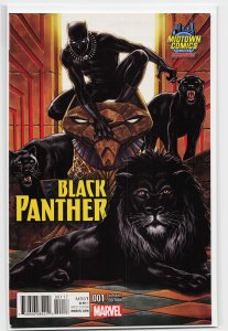 Black Panther #1 Midtown Comics Cover (2016) Black Panther