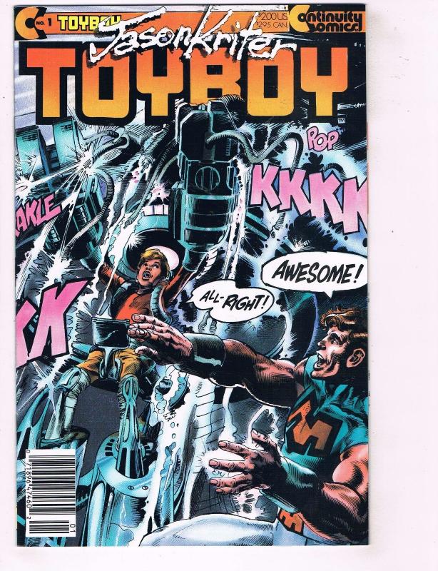 Lot Of 2 Jason Kriter Toyboy Continuity Comic Books # 1 NM- 3 NM Neal Adams HJ1