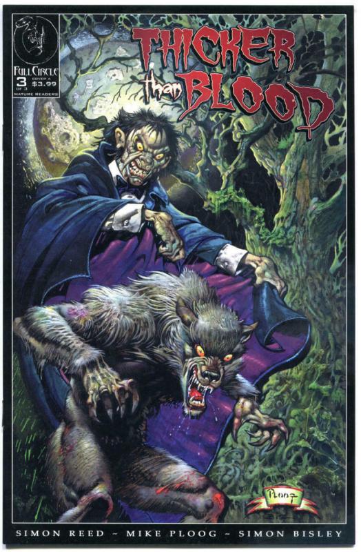 THICKER THAN BLOOD #3, VF, Mike Ploog, Simon Bisley, 2007, more Horror in store