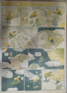 Bobby Make Believe by Frank King 2/18/1917 Full Size ! Very Rare Fantasy Strip