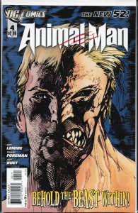 Animal Man #4 (2012) Animal Man