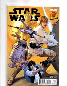 Marvel Comics Star Wars #1 Dynamic Forces Exclusive Greg Land Variant w/COA