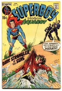 Superboy #171 1971-DC Silver Age- 1st appearance of AQUABOY.