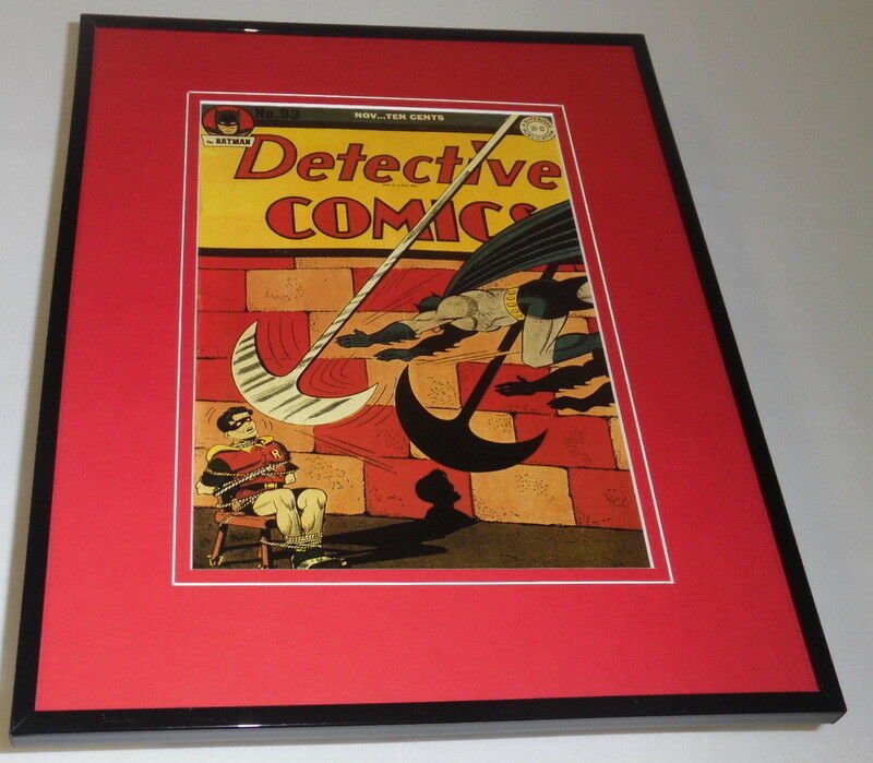 Detective Comics #93 Framed 11x14 Repro Cover Display Batman Robin 