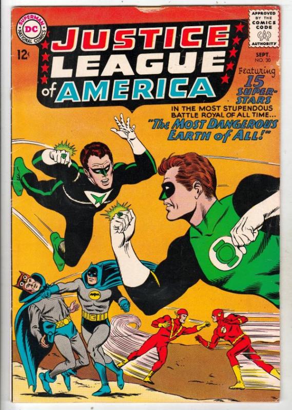 Justice League of America #30 (Sep-64) FN+ Mid-High-Grade Justice League of A...