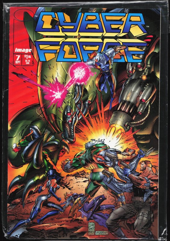 Cyberforce #7 (1994) Cyberforce