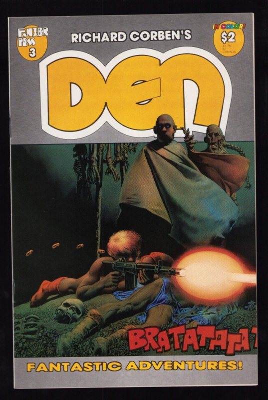 Den #1-8 Richard Corben 8 pc set (9/9.2) 1988