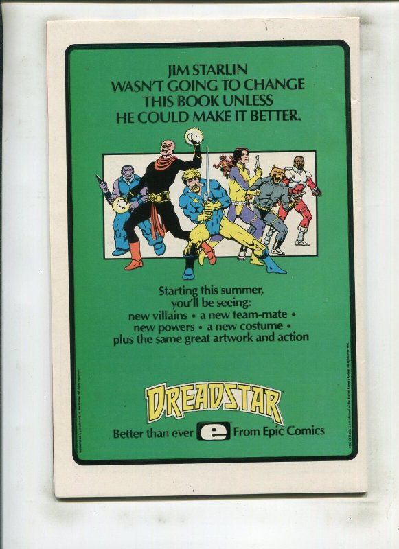 MARVEL TEAM-UP ANNUAL #7 (8.0) BLACK SUIT SPIDER-MAN!! 1984