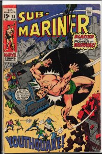 Sub-Mariner #28 (1970) Namor the Sub-Mariner