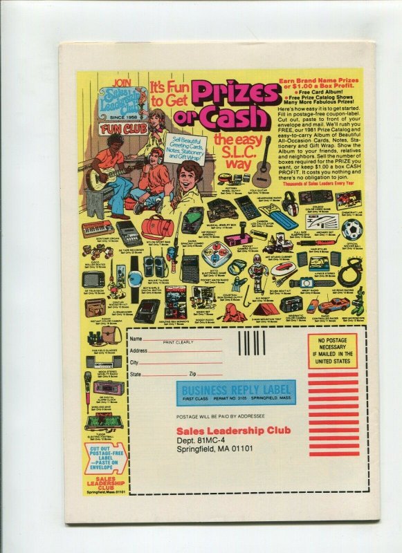 DAZZLER #5 (8.0) TELL JOEY I LOVE HIM!! 1981