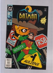 Batman Adventures #5 - Brad Rader Art! (8.5) 1993