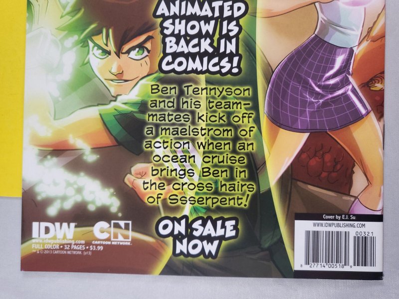 Samurai Jack #3 RI Retailer Incentive 1:10 E.J. Su Variant 2013 IDW Publishing