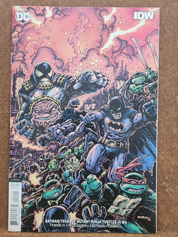 Batman/Teenage Mutant Ninja Turtles III #6 Variant Cover (2019)