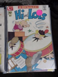 HI AND LOIS # 10 1971 CHARLTON MORT WALKER STRIP CLASSIC SILVER BRONZE AGE