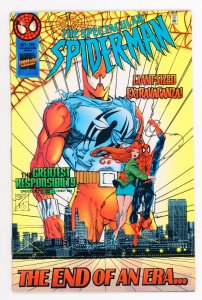 Spectacular Spider-Man #229 Tom DeFalco Scarlet Spider Acetate Cover NM