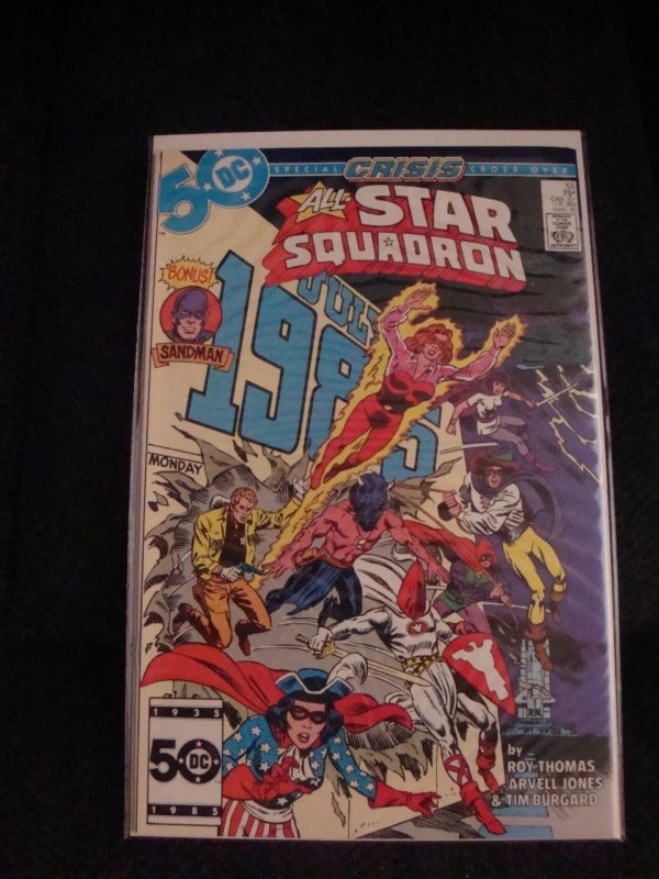 All-Star Squadron #55 (1986) DC Comics Roy Thomas Crisis Crossover