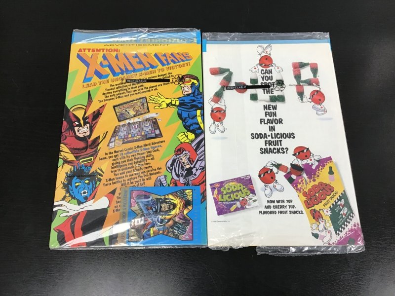 2PC UNCANNY X-MEN LOT (9.2) POLYBAGGED #295, 296!! 1992