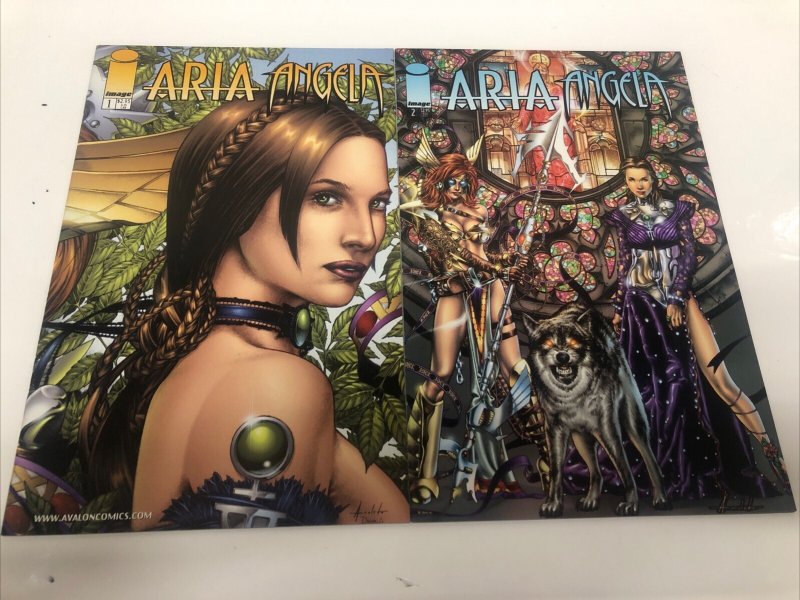 Aria Angela (2000) Set Issue # 1-2 Image Comics • Brian Holguin • Jay Anacleto