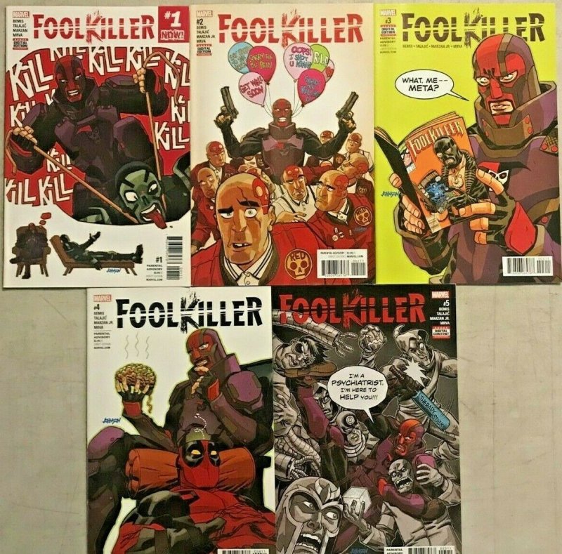 FOOLKILLER#1-5 VF/NM LOT 2016 MARVEL COMICS