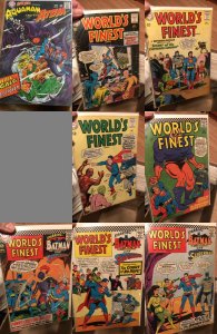 Lot of 9 Comics (See Description) World'S Finest Comics, Aquaman, Superman