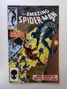 The Amazing Spider-Man #265 1st appearance of Silver Sable FN/VF condition