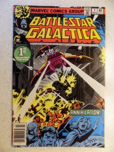 BATTLESTAR GALACTICA # 1 MARVEL TV SCI-FI ACTION ADVENTURE