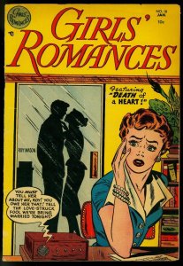 Girls' Romances #18 1952- DC Golden Age- FN-