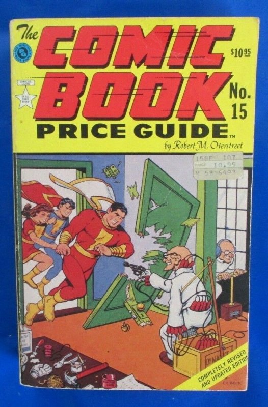 1985 OVERTREET Official Comic Book Price Guide #15 VG+ softcover