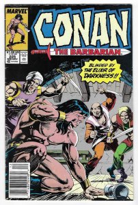 Conan the Barbarian #225 Newsstand Edition (1989)