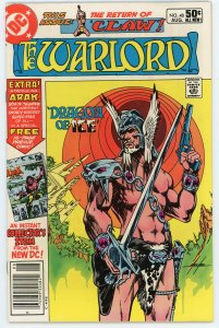 Warlord #48 Mike Grell Newsstand NM