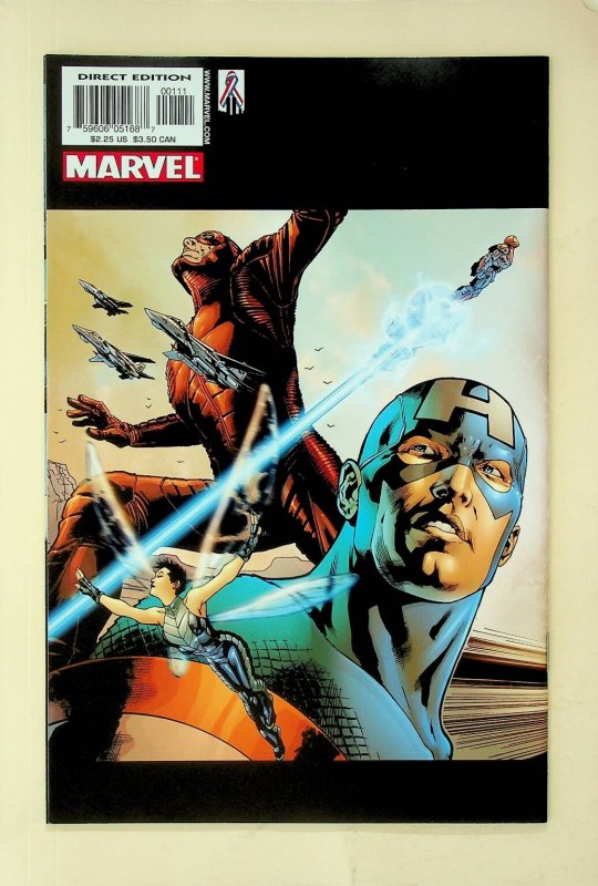 The Ultimates #1 Marvel Bryan Hitch Captain America 2002 Direct