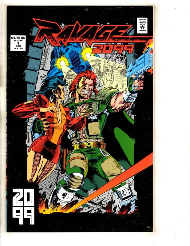 Lot Of 11 Ravage 2099 Marvel Comic Books # 1 2 3 4 5 6 7 (2) 8 9 10 DB11