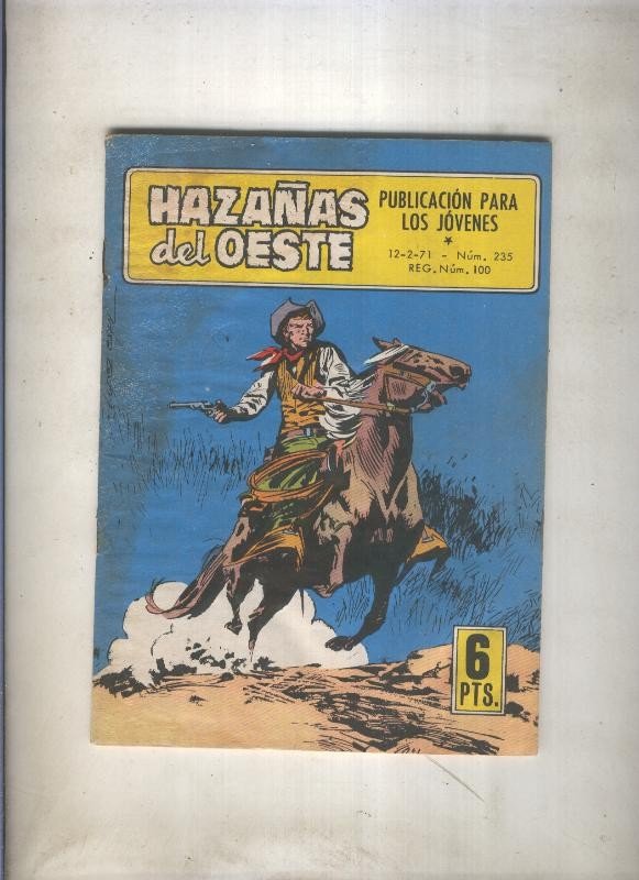 Hazañas del Oeste numero 235: Dos minutos de vida (Buxade)