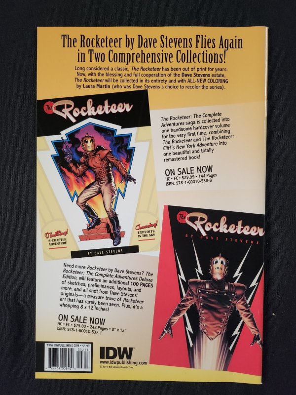 Rocketeer Adventures 2PC #1-2 - Alex Ross Painted Covers (9.2ob) 2011