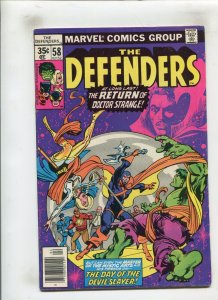DEFENDERS #58 (7.0) DR. STRANGE!! 1978