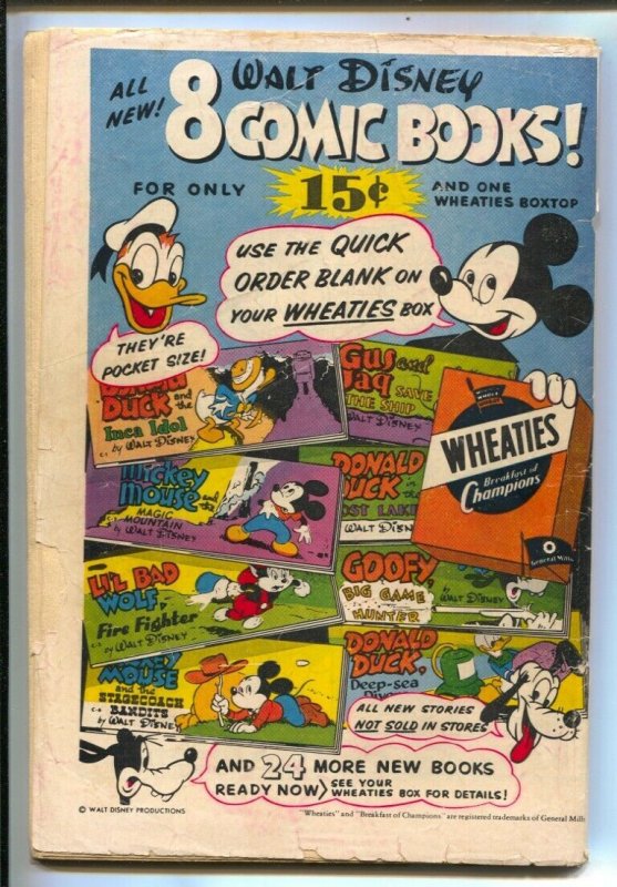 Comic Cavalcade #46 1951- Fox and Crow-Dodo and the Frog-Nutsy Squirrel- Gian...