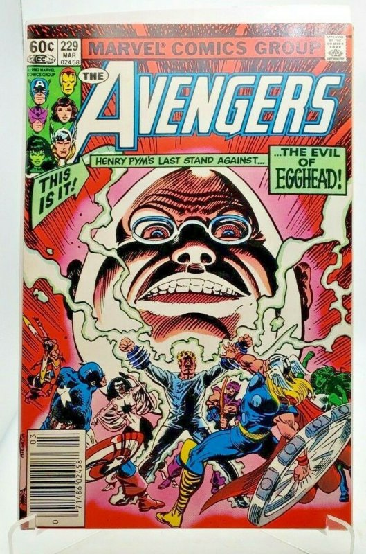 AVENGERS #229 (1963 Series) (MARVEL) (1983) NEWSSTAND Variant VF/NM 