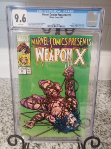 Marvel Comics Presents #75 CGC 9.6